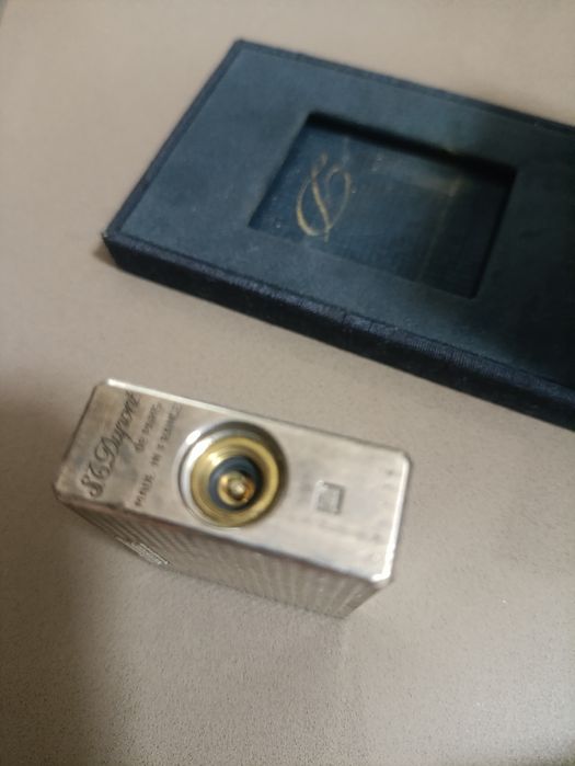 Isqueiro S.J. Dupont prata