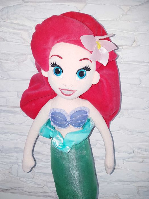 Mała Syrenka Arielka Ariel maskotka pluszak  lala  Disney 53 cm