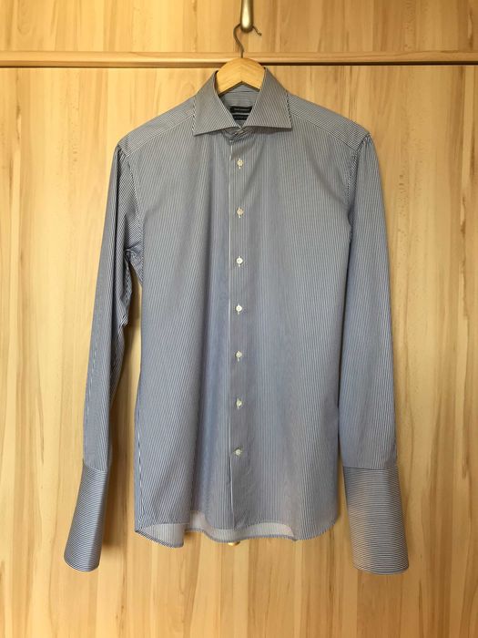 [Ubrana 4x] Męska koszula na spinki SuitSupply T. Mason r. 15 3/4 (40)