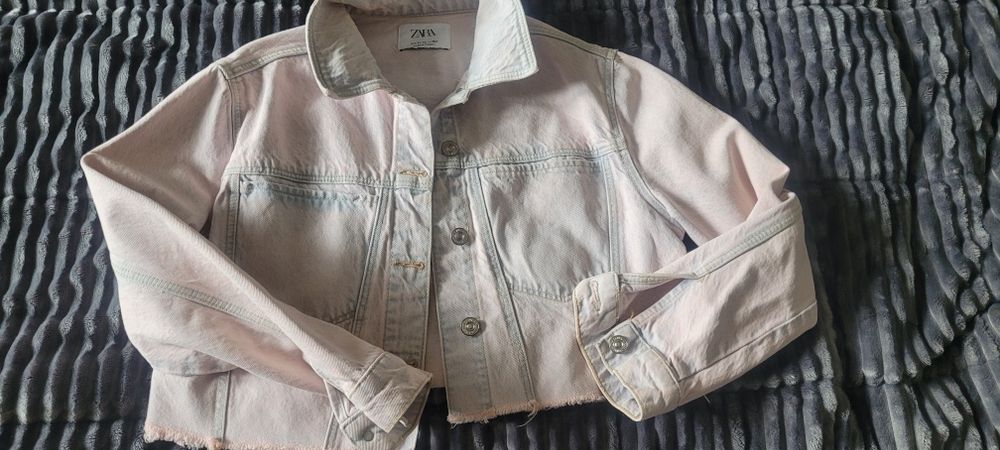 Katana kurtka jeansowa dziewczęca Zara rozm.152