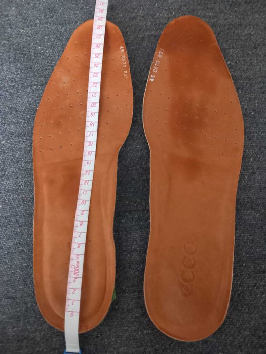 ecco czarne buty męskie skóra rozm. 45