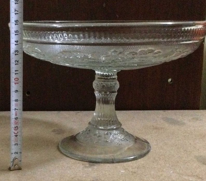 Fruteira de Vidro antiga (Vintage)