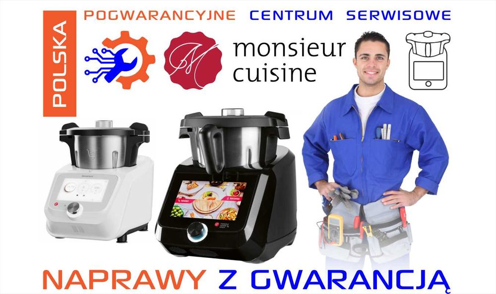 Szybka NAPRAWA 1-3 dni Lidlomix, Monsieur Cuisine, SilverCrest, GWARANCJA 6 m-cy na naprawę.