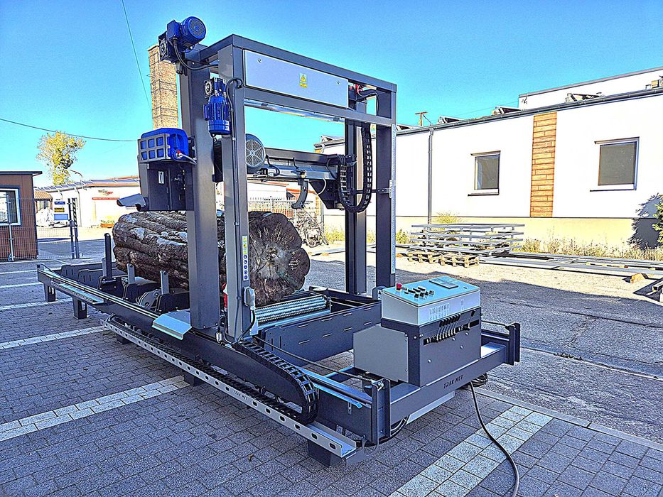 Trak taśmowy 160 cm do dużych kłód TTP-1500 Extreme Nowość od TRAK MET