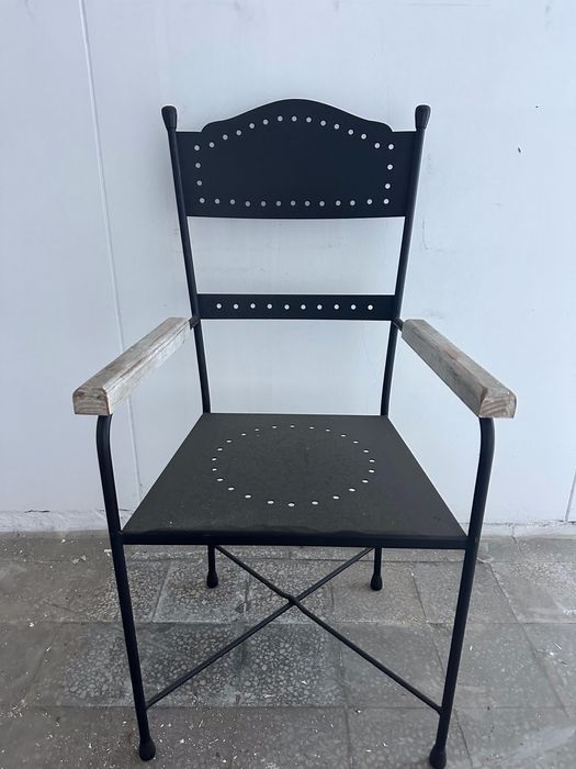 Cadeiras de ferro, duram uma vida!