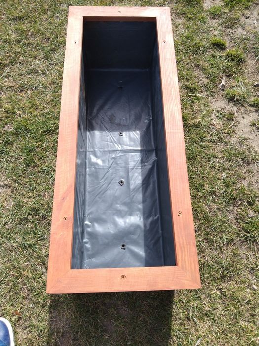 Donica ogrodowa sosnowa