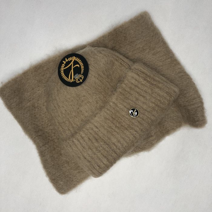 Komplet czapka i komin