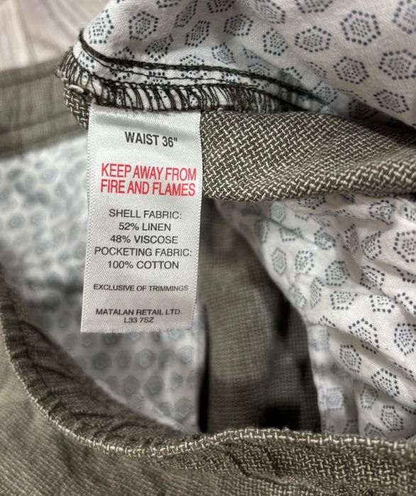 Easy XL 36 Льняные Мужские шорты xl лён easy Xl льна