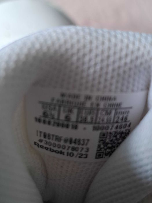 Buty reebok białe
