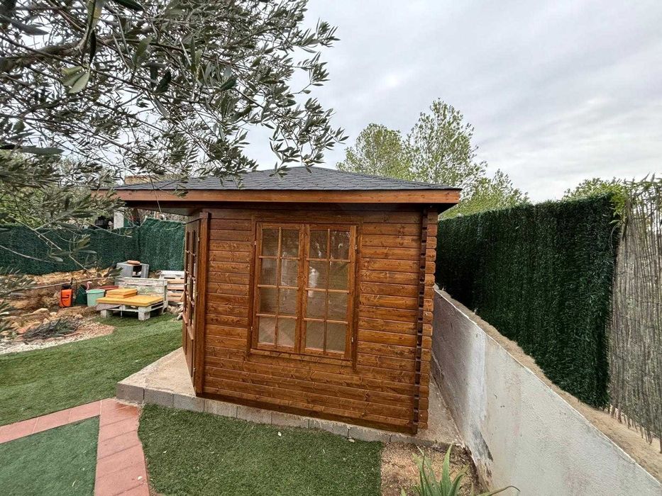 Casa de Madeira para jardim - Modelo ARUBA 11m2