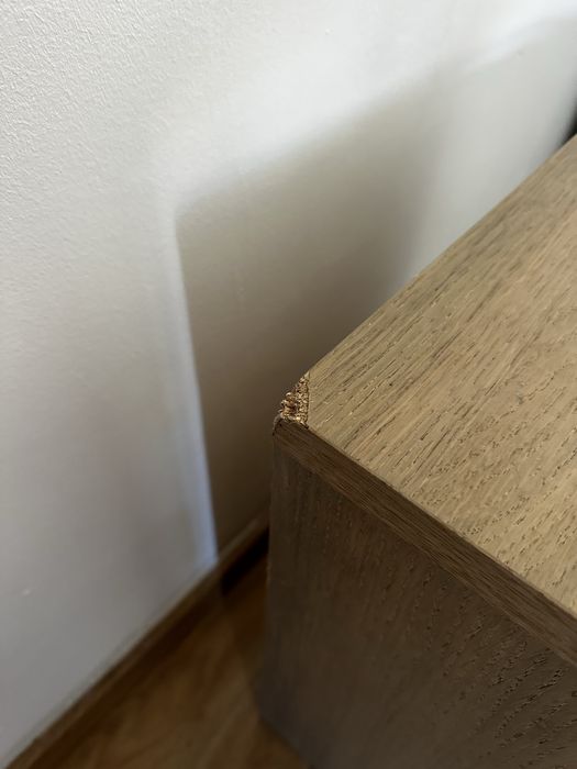 Mesa de Cabeceira Malm Ikea Carvalho