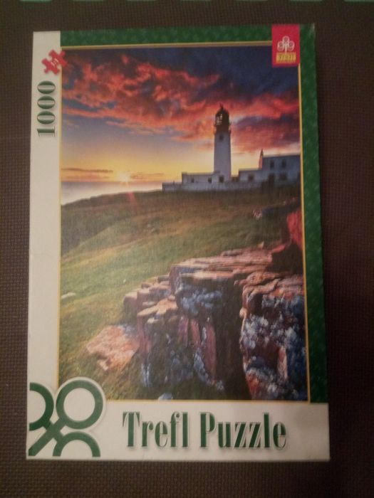 Puzzle 1000 elementów trefl krajobraz latarnia