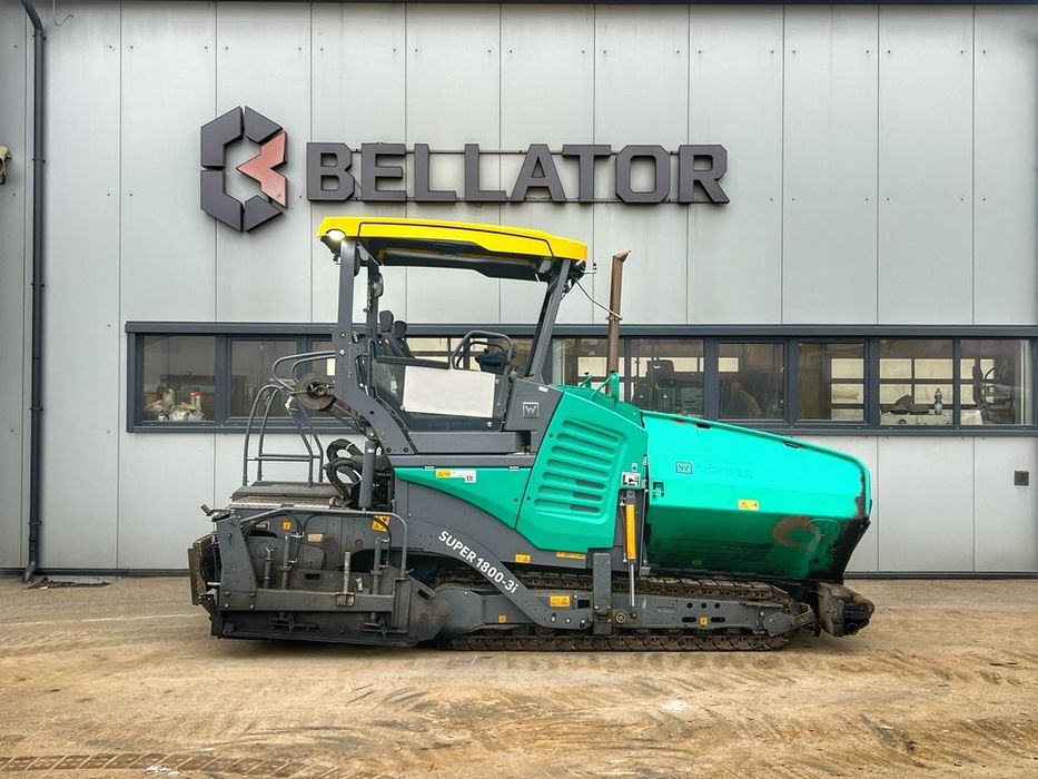 Vogele SUPER 1800-3i  Układarka asfaltu gąsienica, poszerzenia do 6.5 m, diler TESAB i CAMS