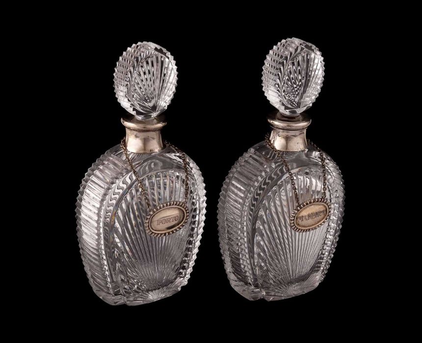 Garrafas em Cristal Baccarat