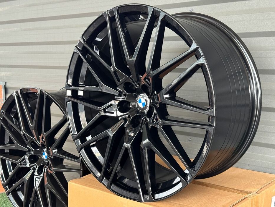 Чорні різоширокі R22 5x112 BMW G06 G05 G07 X5 X6 X7 G02 X4