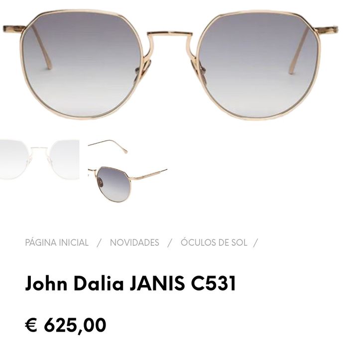 Óculos de Sol John Dalia - Janis C531 - Originais