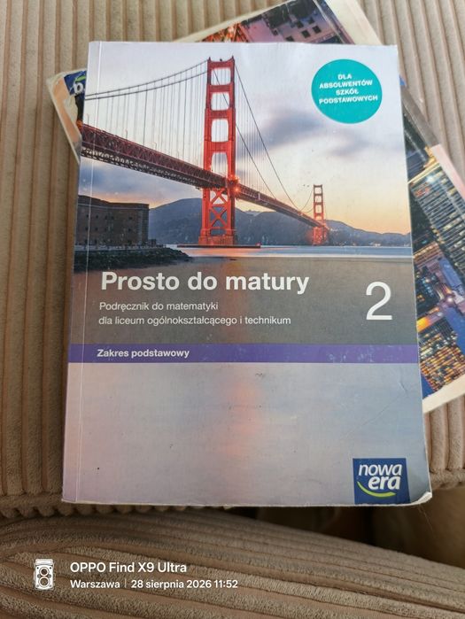 Podręczniki do 2 klasy ponadpodstawowej