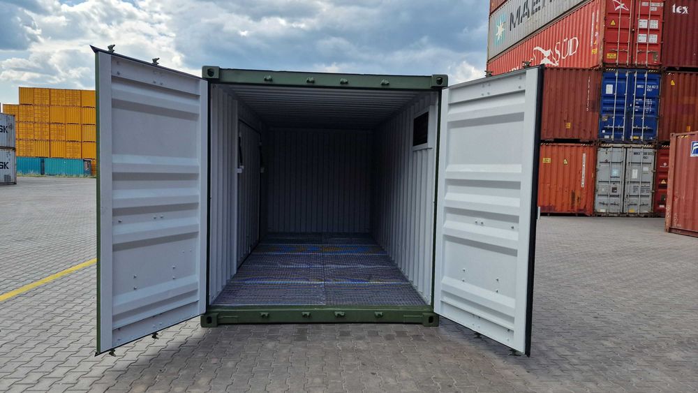 Kontener 20'DC gastronomiczny morski stoisko gastro - Gdańsk