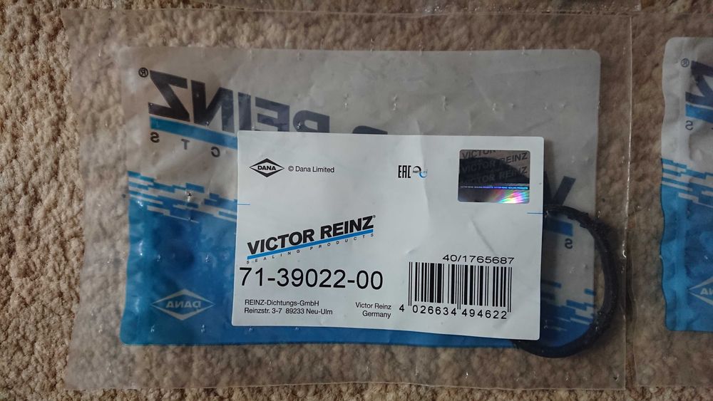 Uszczelka kolektora dolotowego VICTOR REINZ 71/39022/00 4 sztuki
