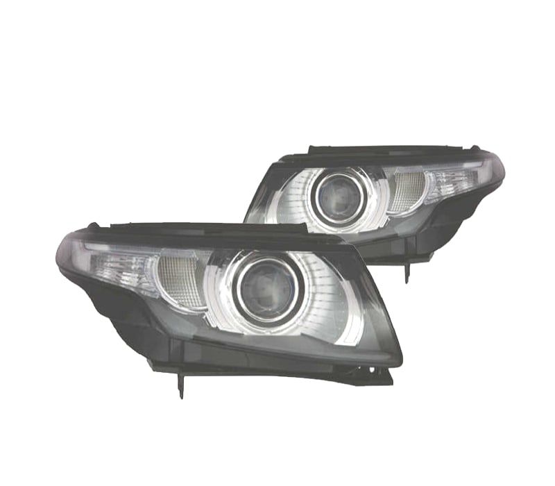 FARÓIS LAND ROVER EVOQUE L538 10-15 XENON + LED
