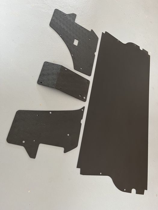 Boczki Golf mk1 mkI Cabrio, bagażnik, klapa, ABS, molet