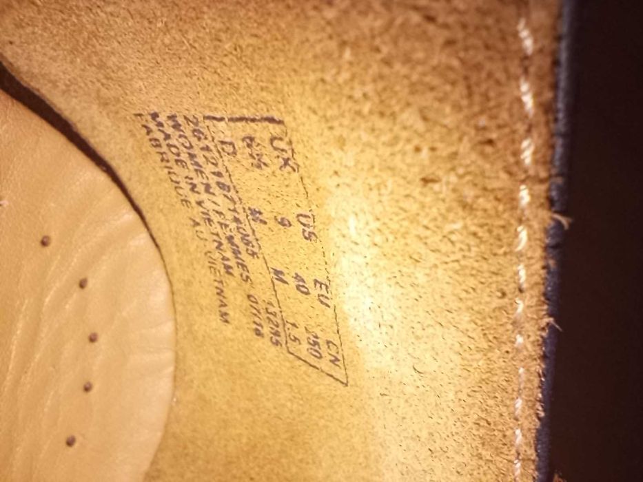 Женские новые кожаные туфли Clarks 41 p.