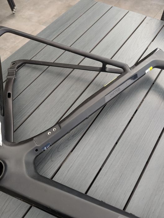 Carbon Rama Radon Vaillant 9.0 | Rozmiar XL | Di2 | 1133g | czarna - mat / połysk