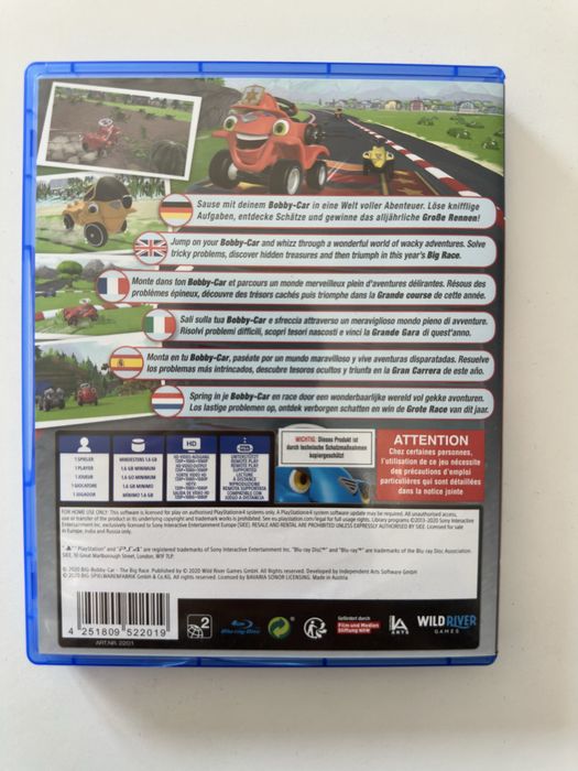 Gra Big Bobby Car The Big Race Playstation 4 5 PS4 PS5 Tanio! Okazja!
