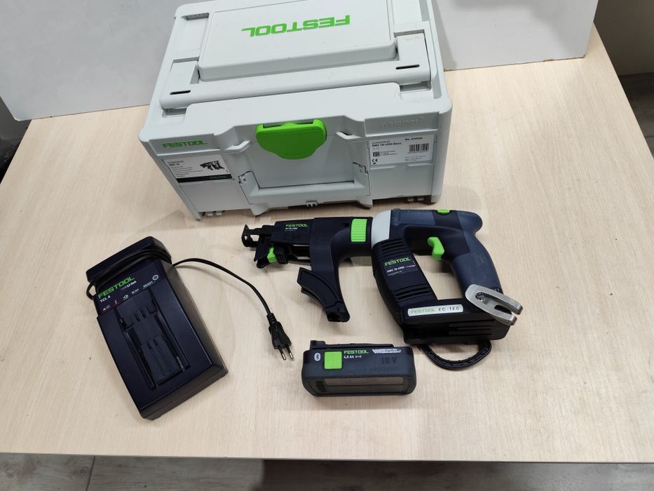Festool DWC 18-4500 безщітковий акумуляторний стрічковий шуруповерт Фе