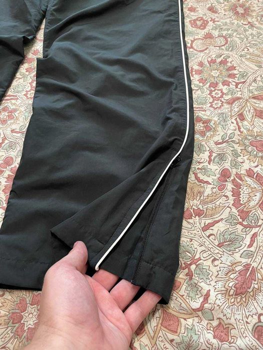 Nike Nylon Track Pants Black White | Size L нейлонки найк спортивні штани з нейлону