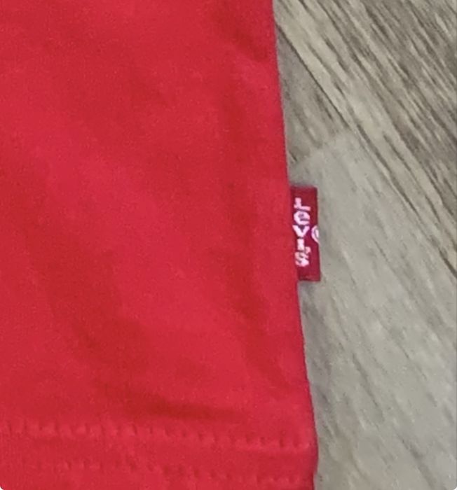 Червона хлопчача футболка Levis 98-104 см 3-4
