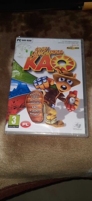 Świat kangurka Kao gra nowa w folii UNIKAT