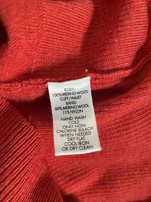 Sweter wełniany merino Calvin Klein