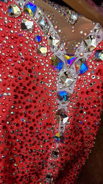 Купальник для художественной гимнастики 152 р.