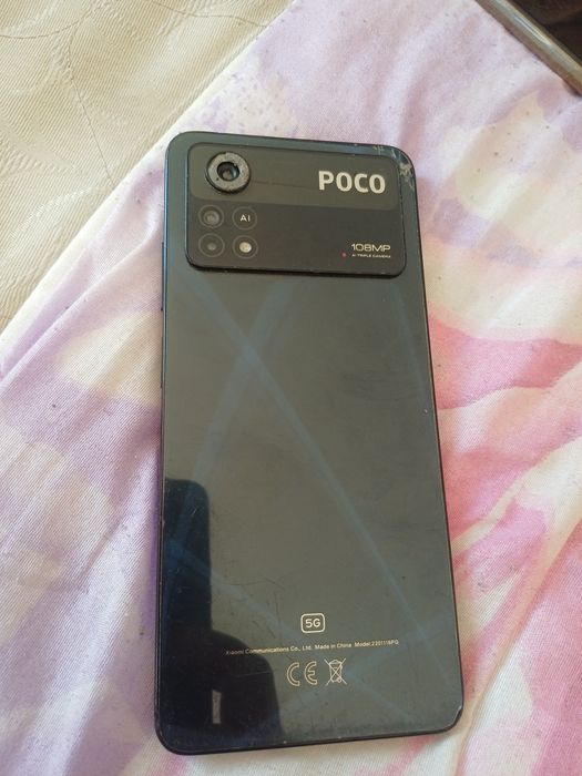poco x4 pro 5g 8/256gb на запчасті або ремонт