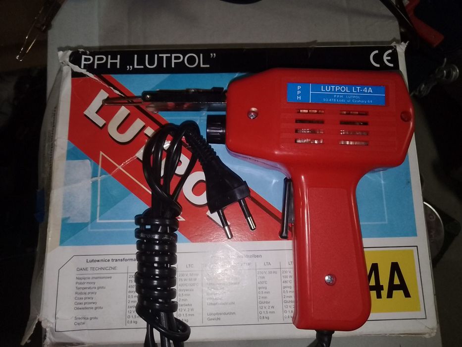 Lutownica polska 60 W transformatorowa LT 5 do wyboru
