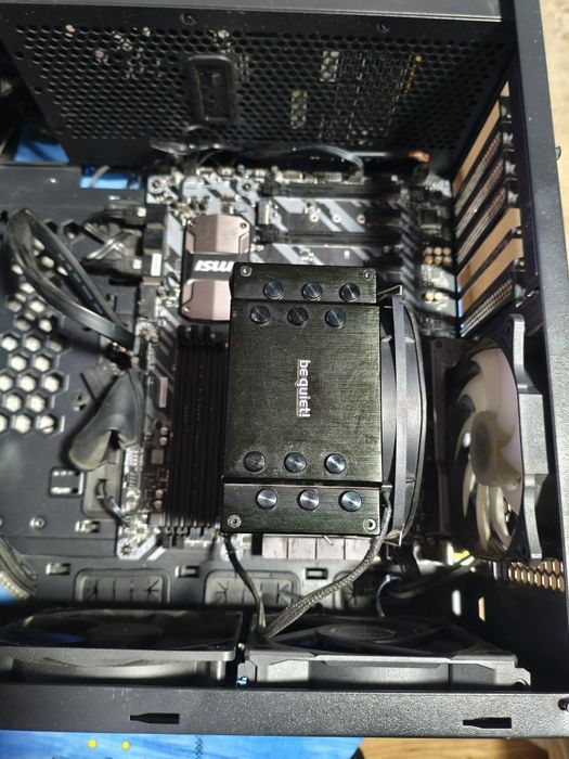 Komputer stacjonarny obudowa, procesor zasilacz płyta główna