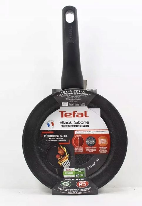 Сковорода Tefal Black Stone 20 см G2810202