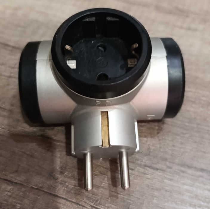 Lote 3 Fichas Triplas, com terra + 1 ficha p/ Lâmpada com interruptor