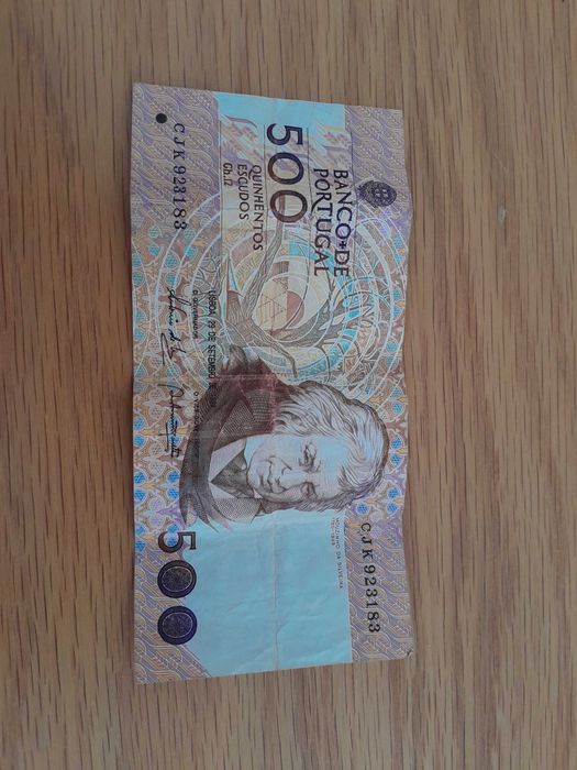 Notas de 500 escudos