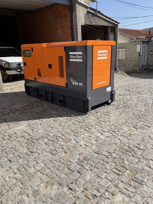 Gerador atlas copco qas80