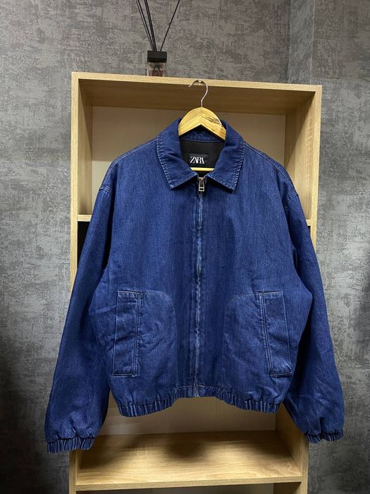 Нова человіча. джинсова куртка Zara