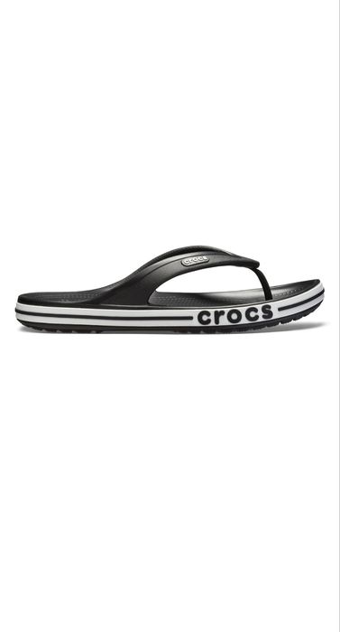 Crocs Bayaband Flip чорні, розмір m9/w11. Чоловічі