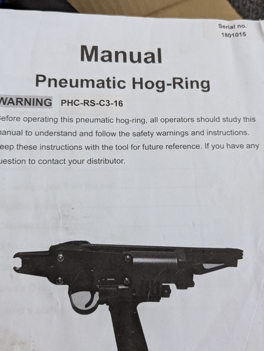 Pistolet Zaciskarka Pierścieni Damet 16 Ga (Nowy)