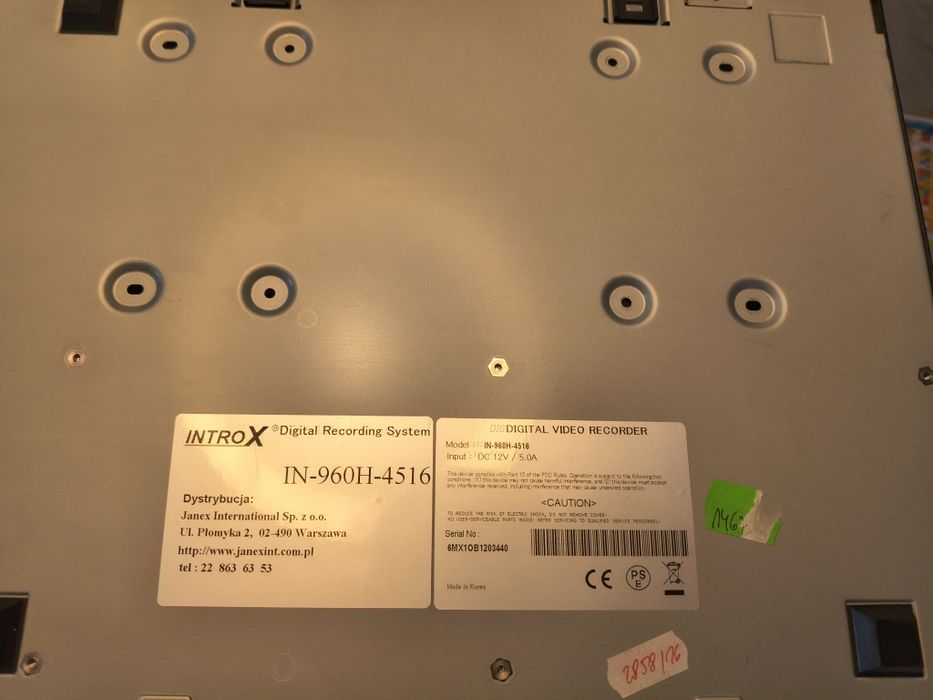 Rejestrator IN-960H-4516 + kontroler