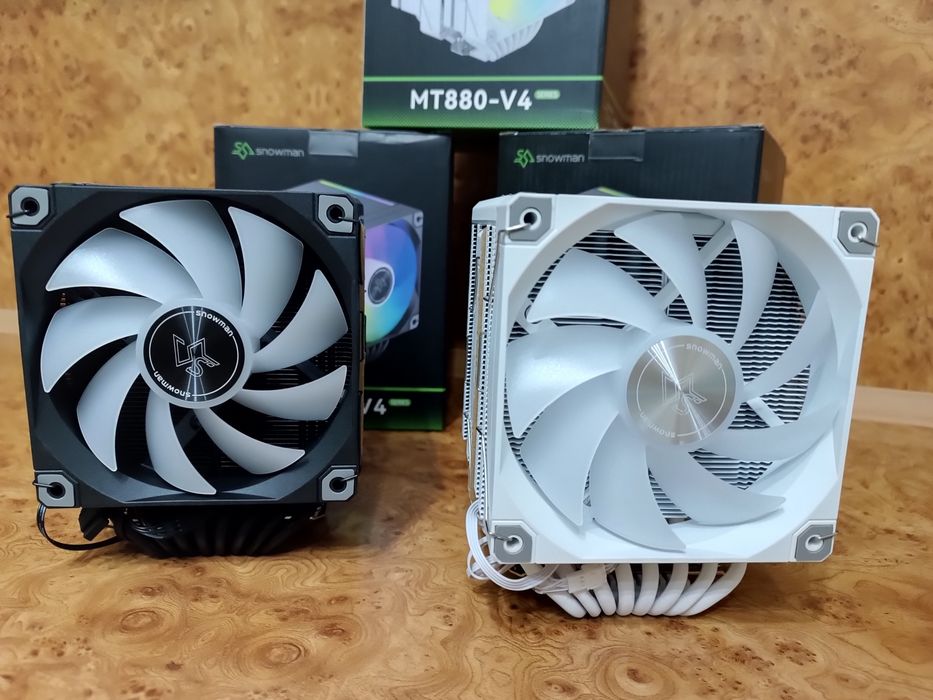 Охлаждение SNOWMAN MT880-V4 ARGB (8 трубок 260ват на все сокеты)