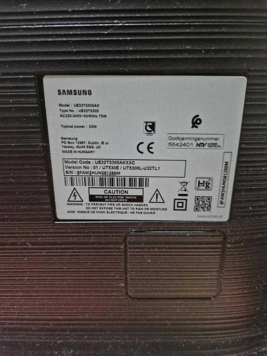Samsung Smart TV 32" Full HD UE32T5305AK - Impecável