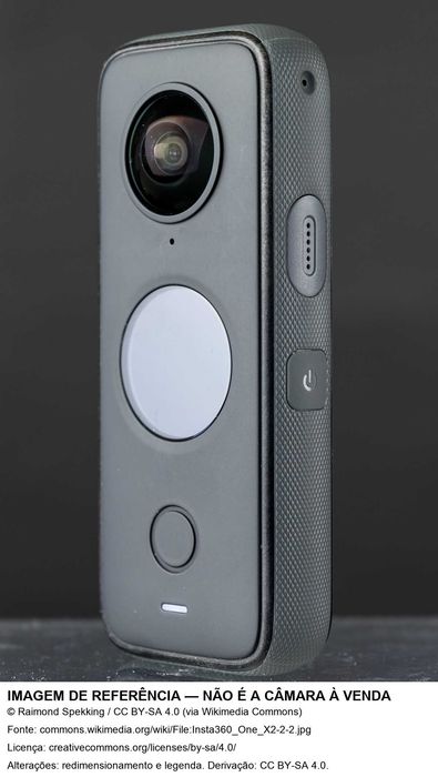 Insta360 ONE X2 — Câmara 360º 5.7K, muito bom estado