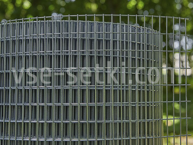 Сетка сварная оцинкованная для клеток, вольеров и заборов.: 30.60 грн ...