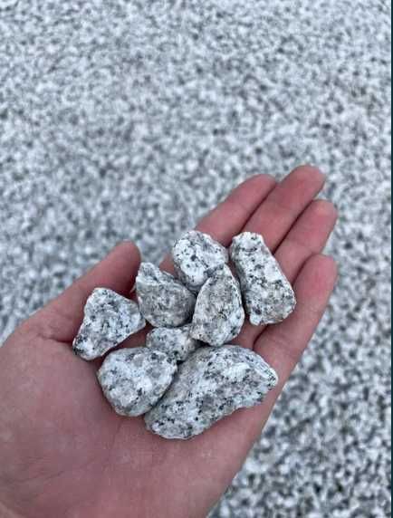 Kamień Ogrodowy Dalmatyńczyk Grys Żwir 8-16, 16-32 Rabata Parking